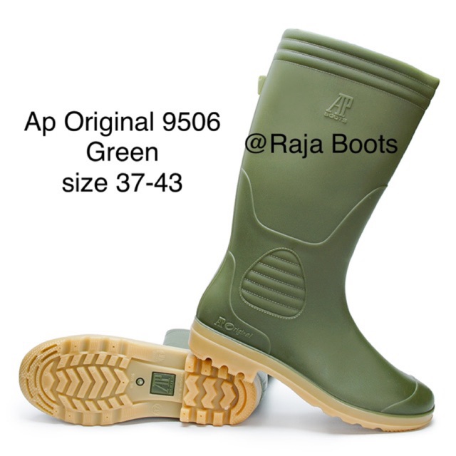 Sepatu Boot Ap Termurah 9506 Green