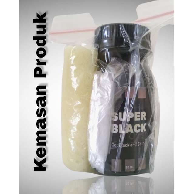 Penghitam Motor Super Black 50ml DIJAMIN TERMURAH