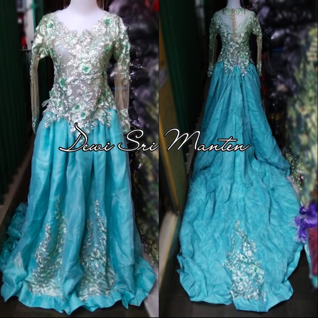 Kebaya hijau mint sale