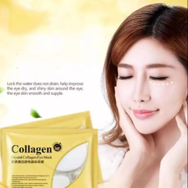 Crystal collagen eye mask