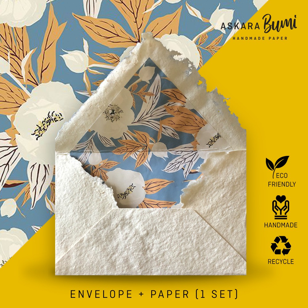 

Paket Kartu Ucapan + Amplop print Floral 1.7