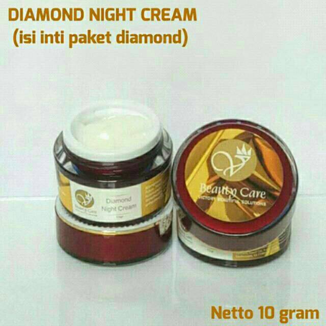 Diamond Night Cream Malam Lanjutan V Beauty Care - Victory beauty care vbc