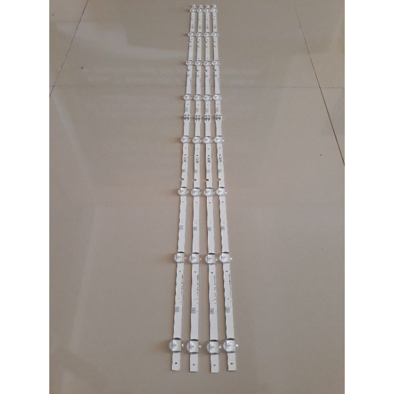 BL-LAMPU BACKLIGHT TV LED SAMSUNG UA48J5000 4 BATANG 8 KANCING 6V