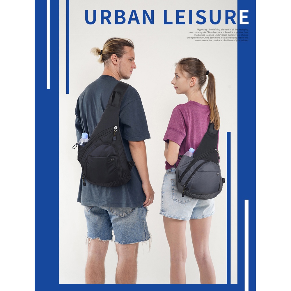 TAS SELEMPANG TAHAN AIR CROSSBODY URBAN LEISURE ORI- UL1085