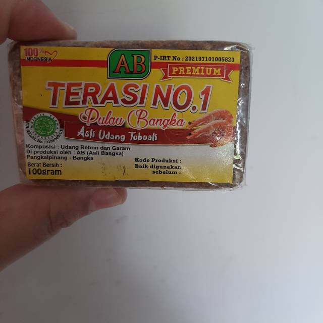 

Terasi bangka merk AB
