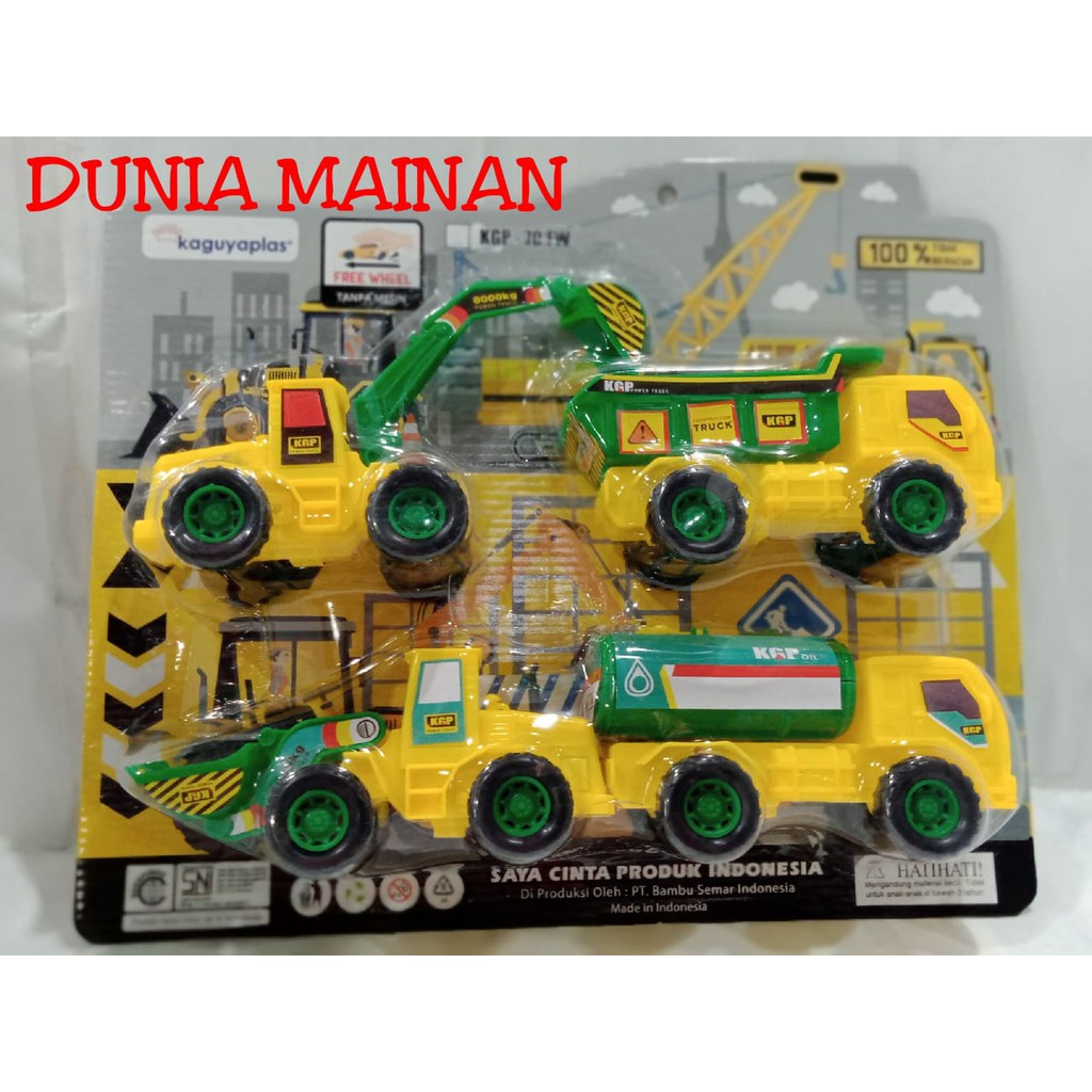 Mainan Anak Truk Konstruksi SET