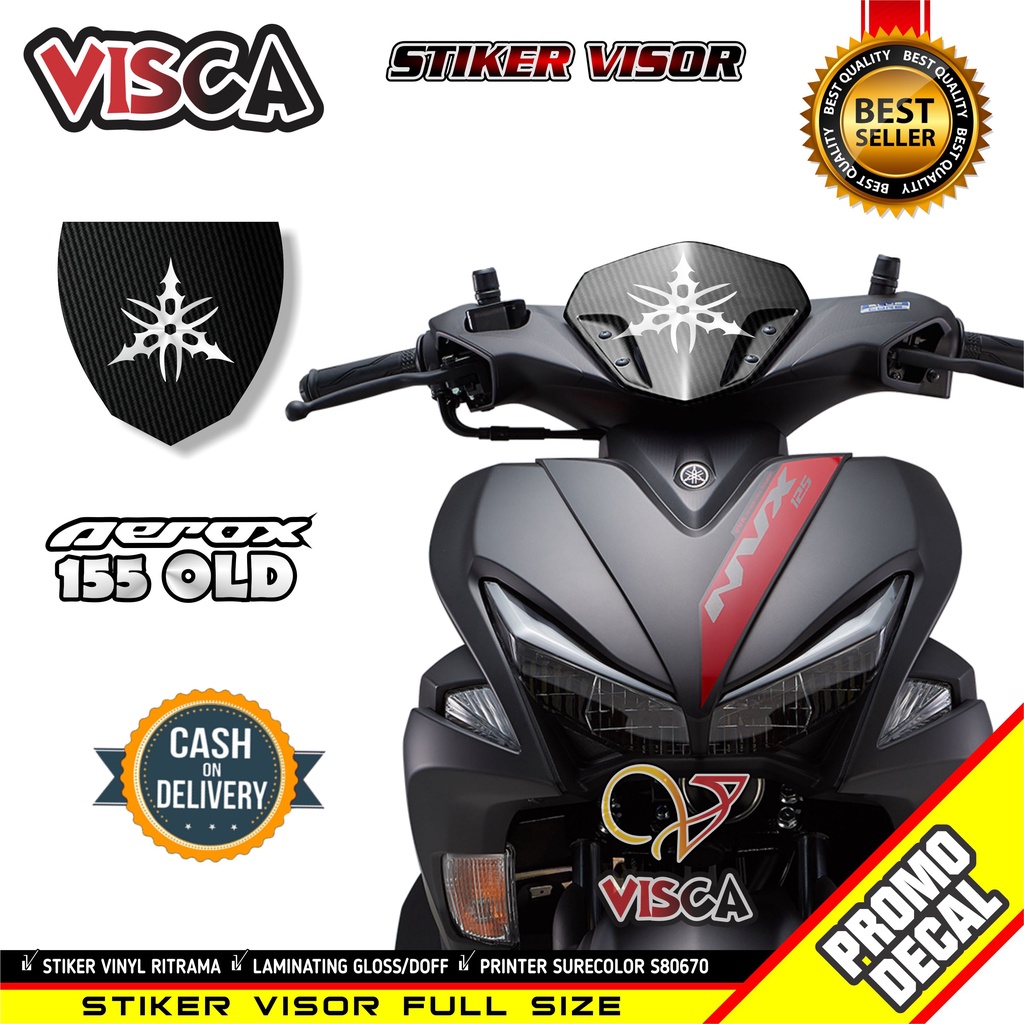 Stiker Visor Aerox 155 Visor Aerox 155 Stiker Aerox 155 Keren Stiker Visor Aerox Old Yamaha