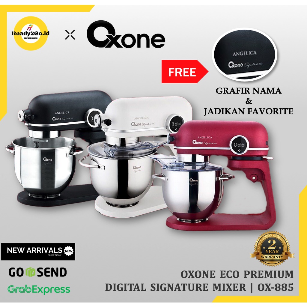 OXONE DIGITAL SIGNATURE MIXER OX-885 Standing Mixer 5.2L OX885