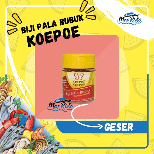 

Biji Pala Bubuk Halus Nutmeg Powder Koepoe Koepoe Praktis Termurah