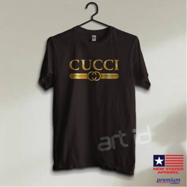 KAOS CUCCI PLESETAN GUCCI