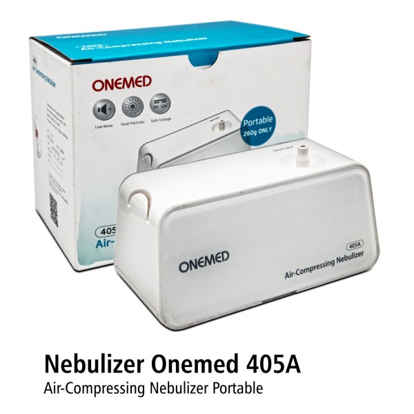 Alat Nebulizer Portabel 405A Alat Terapi Uap Onemed