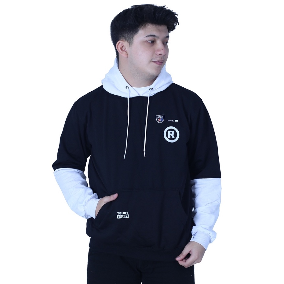 R Combine Hoodie - Jaket Hoodie Unisex Kekinian