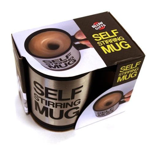 Self Stirring Mug / Mug aduk automatis / Mug Magic Plastik