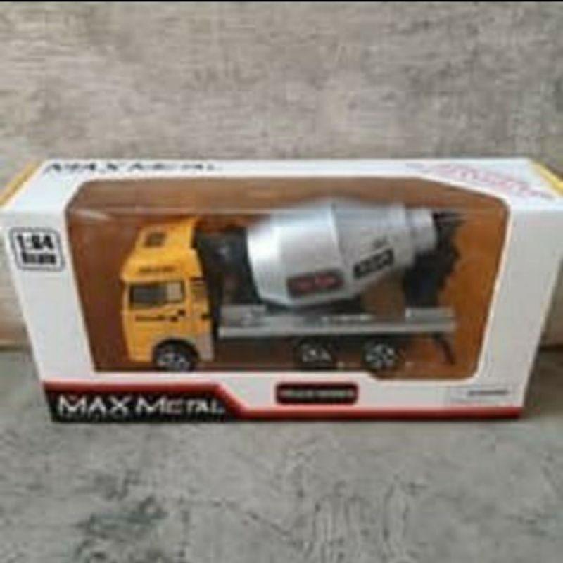 Mainan Diecast Truk Molen Anak - Mainan Miniatur Mobil Truk Molen