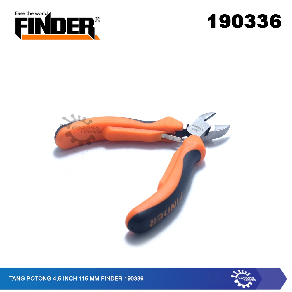 Finder 190336 - Tang Potong 4,5 Inch 115 mm