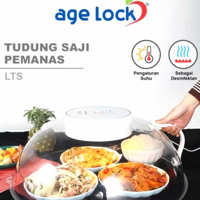 Tudung Saji Pemanas Age Lock Penutup Makanan 40 cm