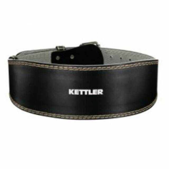 Kettler Sabuk Kulit Gym | Belt Angkat Beban Fitness - Size M