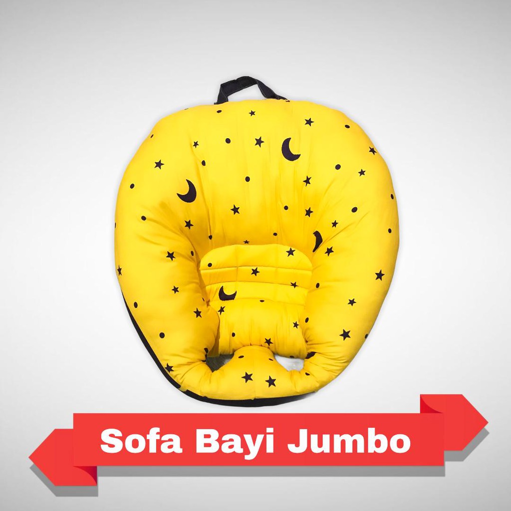 sofa bayi jumbo isi silikon grade A