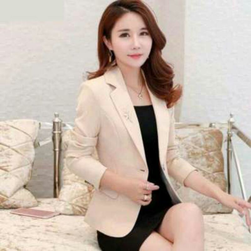 Jual Blazer Wanita Jas Wanita Blazer Cewek Jas Kantor Cewek Jas Formal