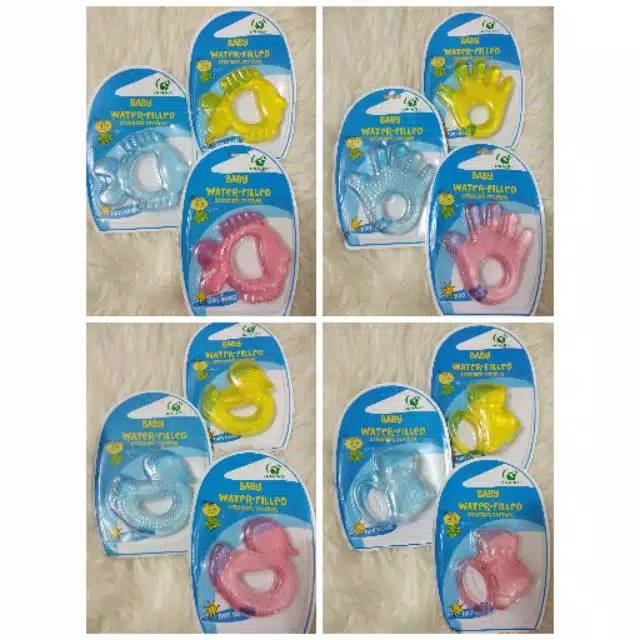 Mainan Gigitan Bayi Baby Water Filled Teether Karakter