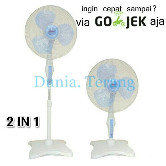 Kipas angin berdiri+meja Cosmos 16 in / Standfan Cosmos Twino