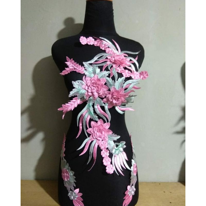 RENDA BORDIR CENDRAWASIH