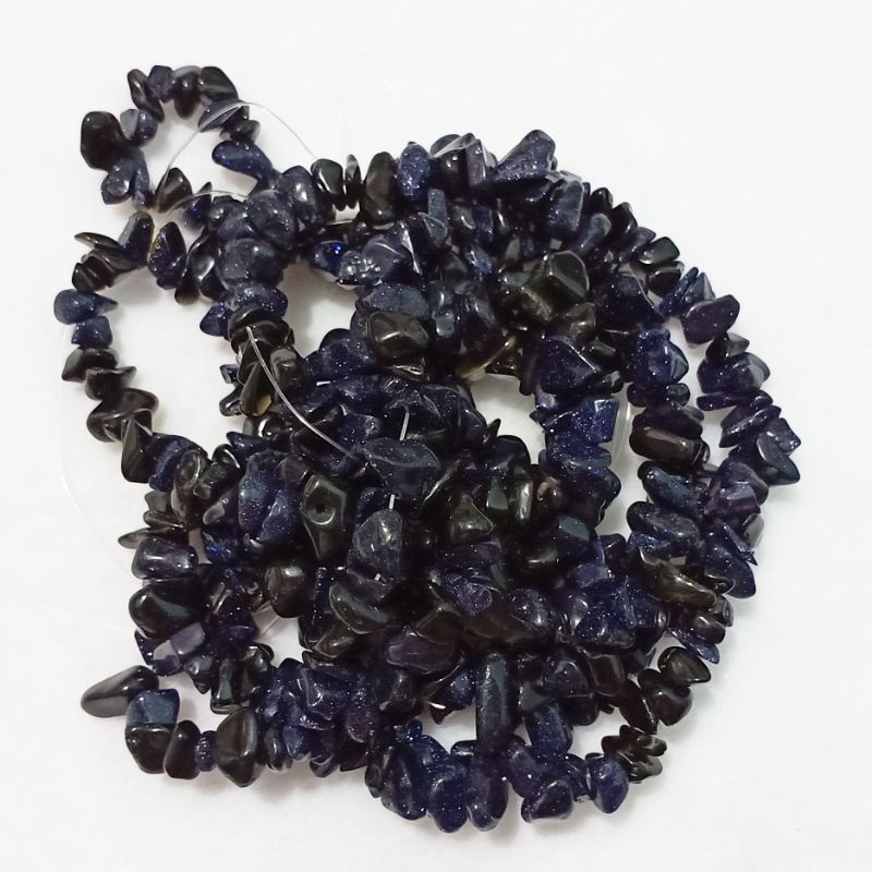 Manik Kerikil Batu Pasir Biru