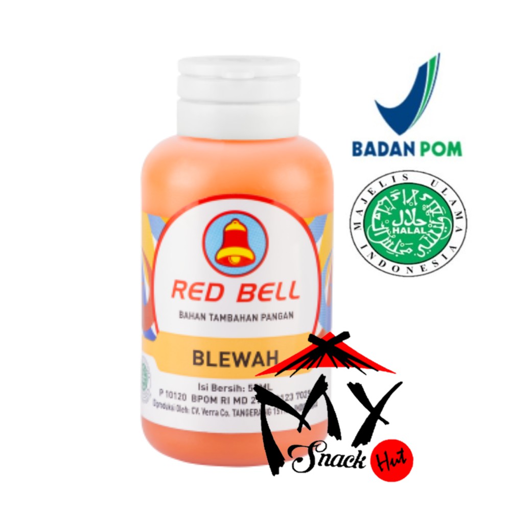 RED BELL PASTA BLEWAH 55ML - RED BEL PERISA SIRUP GARBIS REDBEL PERASA ES BUAH SEGAR BLEWA HALAL