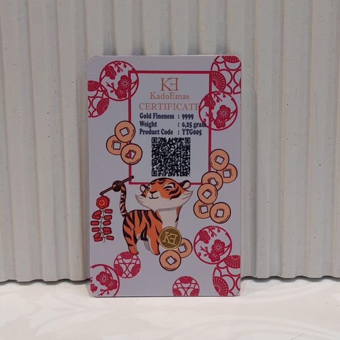 

Aska_Khalia 0.25 G Imlek Year Of Tiger Penggunai