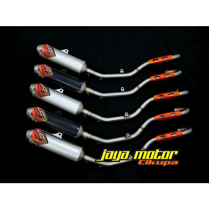 Knalpot Cross Bpro LC Series KLX 150 D tracker DT 150 CRF 150