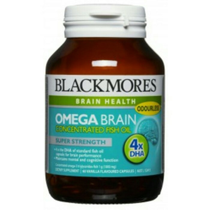 Suplemen Vitamin Otak Blackmores Blackmore Omega Brain - isi 60 caps
