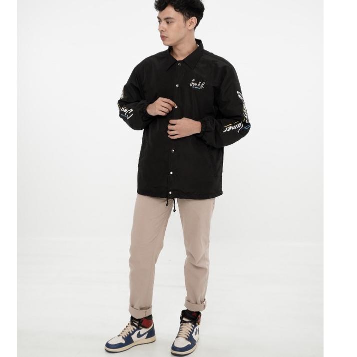 Menarik.. Erigo Coach Jacket Summer Fling Black