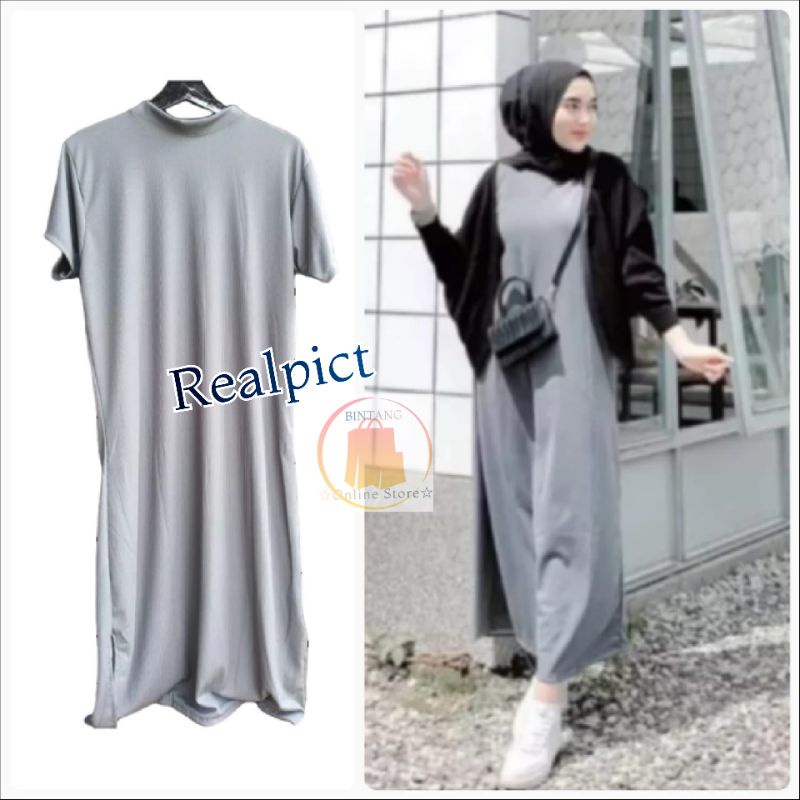 INER DRESS RAJUT WANITA//REALPICT COD// INNER DRESS LENGAN PENDEK WANITA// INNER DRES RAJUT TANGAN P