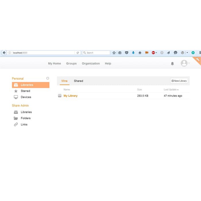 Modul Membuat Storage Server Seperti Dropbox