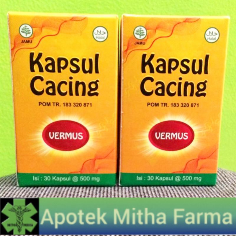 VERMUS 30 KAPSUL EKSTRAK CACING