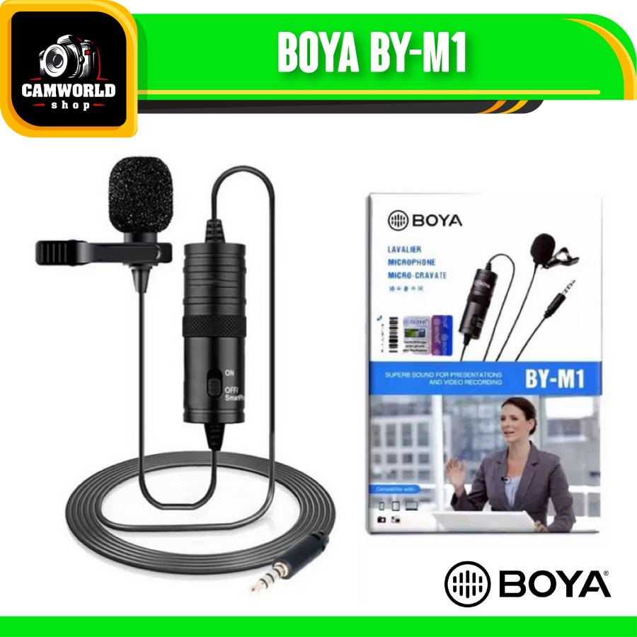 Microphone Boya Lavalier BY-M1 / Boya BY-M1 Microphone