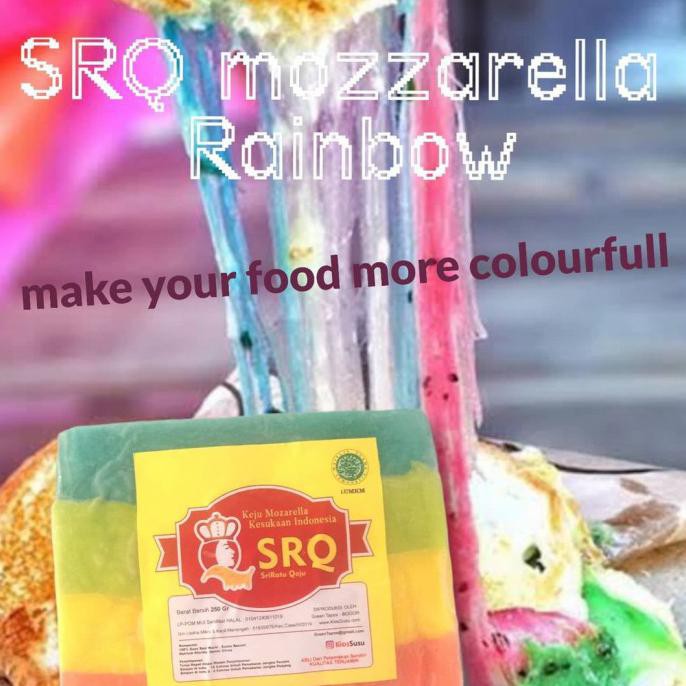 

KEJU MOZARELLA RAINBOW 1KG