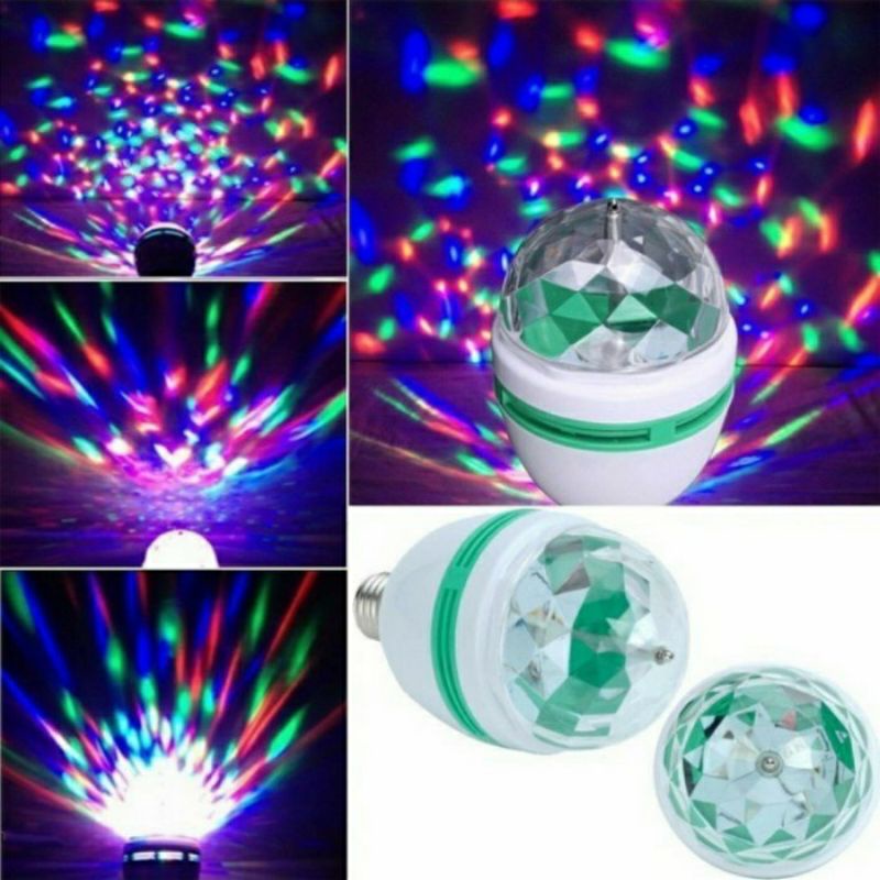 LAMPU DISKO LED - LAMPU DISKO PARTY LIGHT LAMPU HIAS KAMAR FULL COLOR