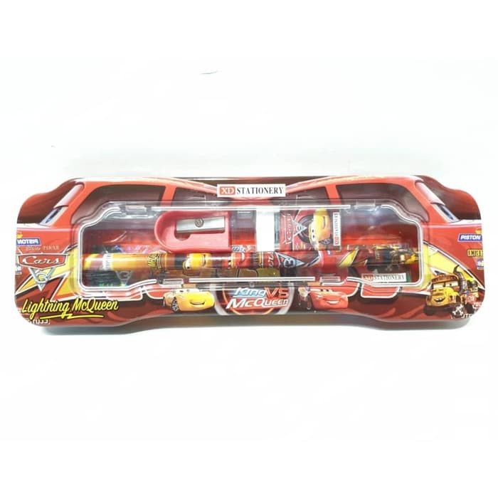 

Stationery Set Kotak Pensil Alat Tulis Anak Cars 9545