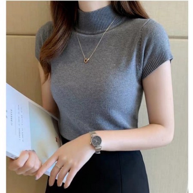 KAOS WANITA TURTLENECK - CERENIA TURTLENECK