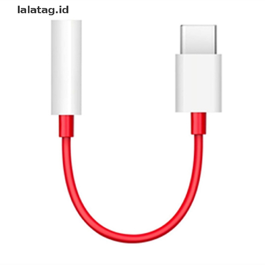 (lalatag) Adapter Jack Audio Aux Earphone Usb Tipe-C Ke 3.5mm Untuk Oneplus 6T 7 Pro