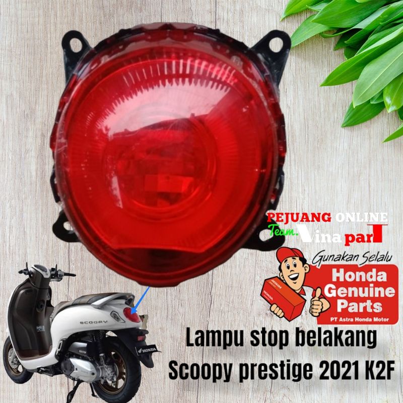 stop lamp lampu stop belakang scoopy prestige new 2021 K2F original