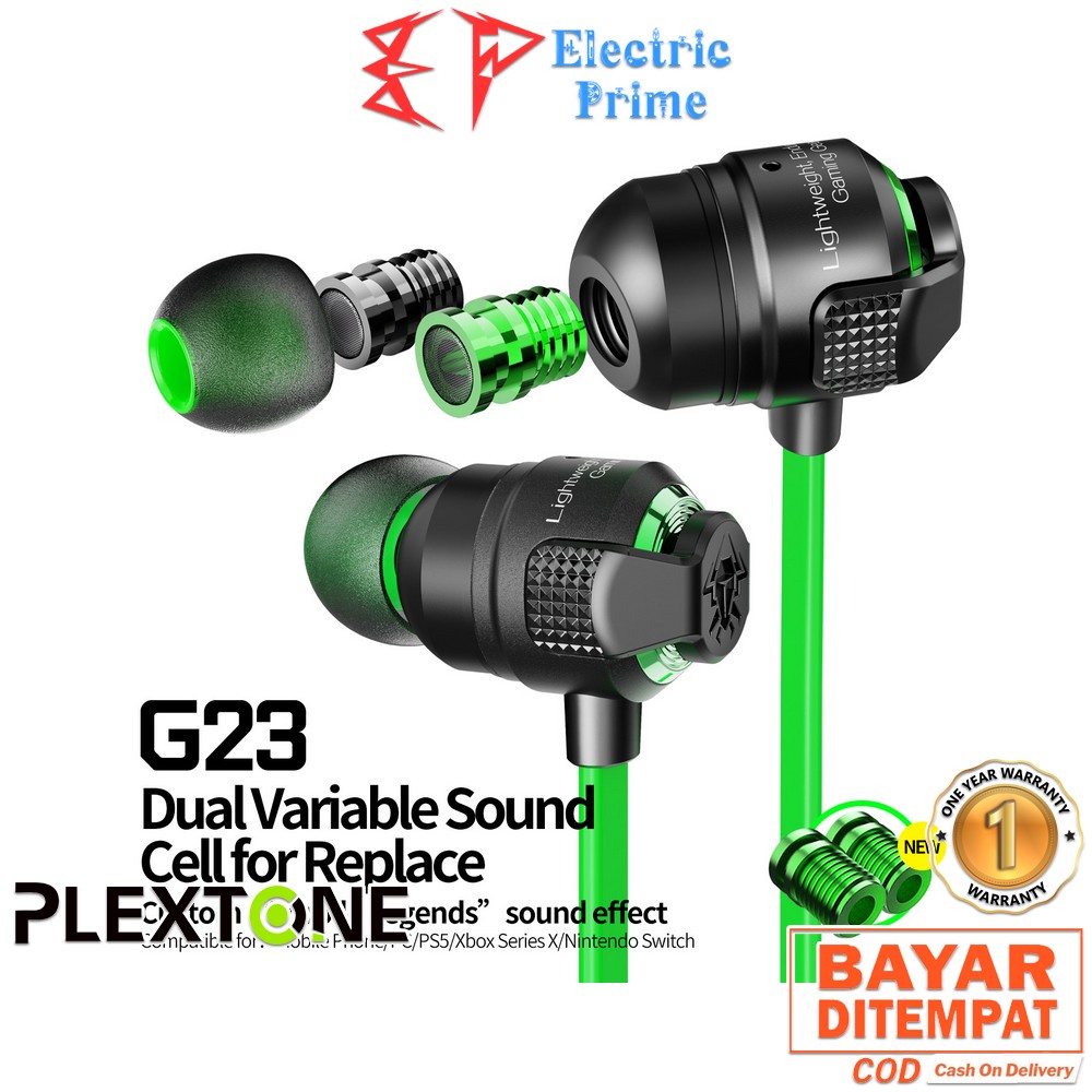 PLEXTONE G23 Earphone Gaming Mobile Legend Game Headset PUBG For Computer Phone XBOX PS5 Switch