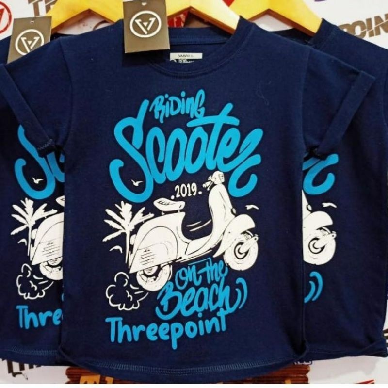 KAOS THREE POINT ORIGINAL MOTIF SCOOTER