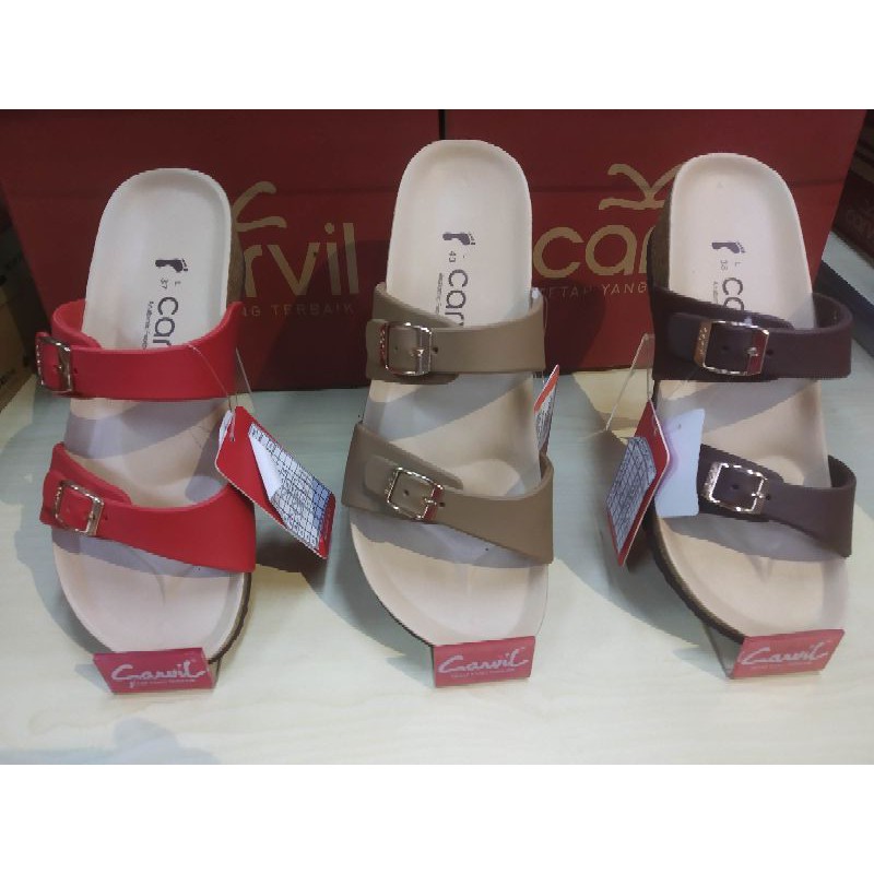 Sandal wanita carvil/ Parisian 02