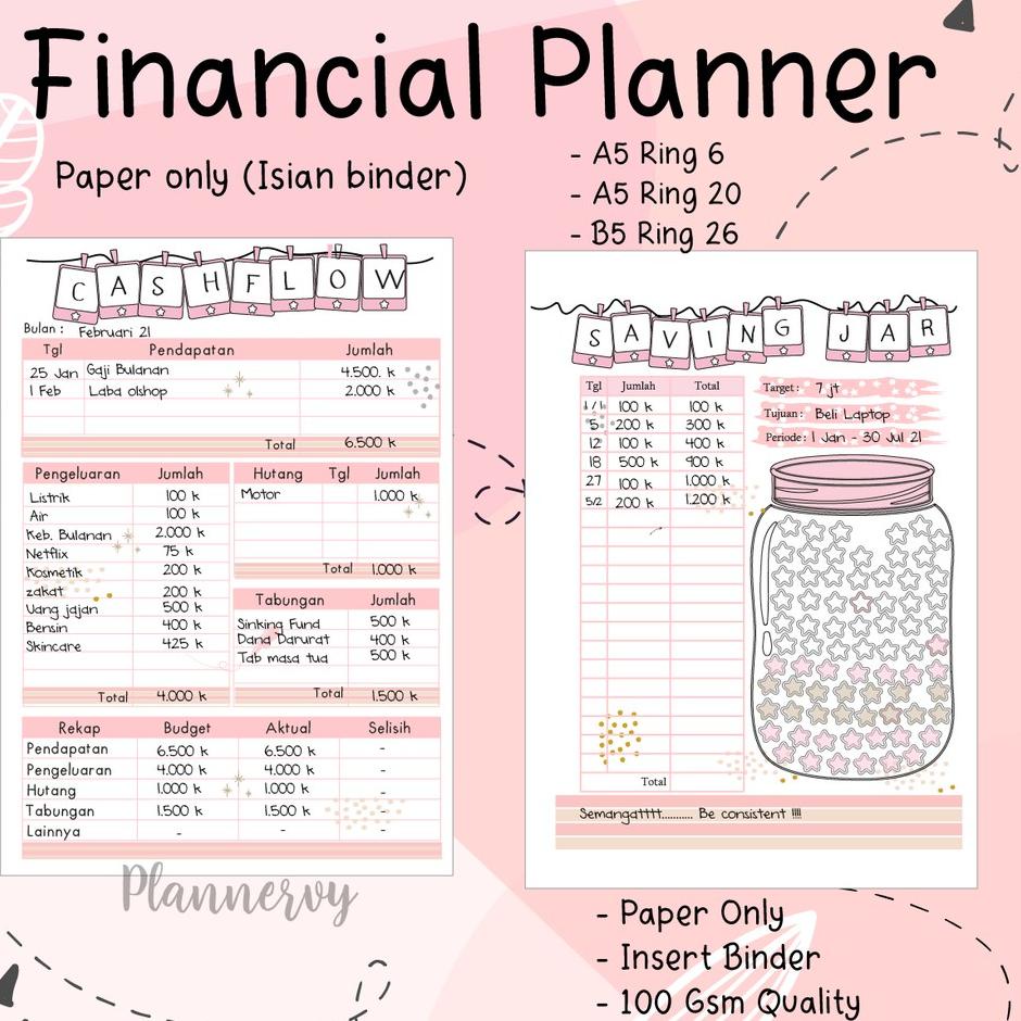 

➦☊ UANG PLANNER FAMILY BUDGET PLANNER FINANCIAL PLANNER ➦ Readystock ♬