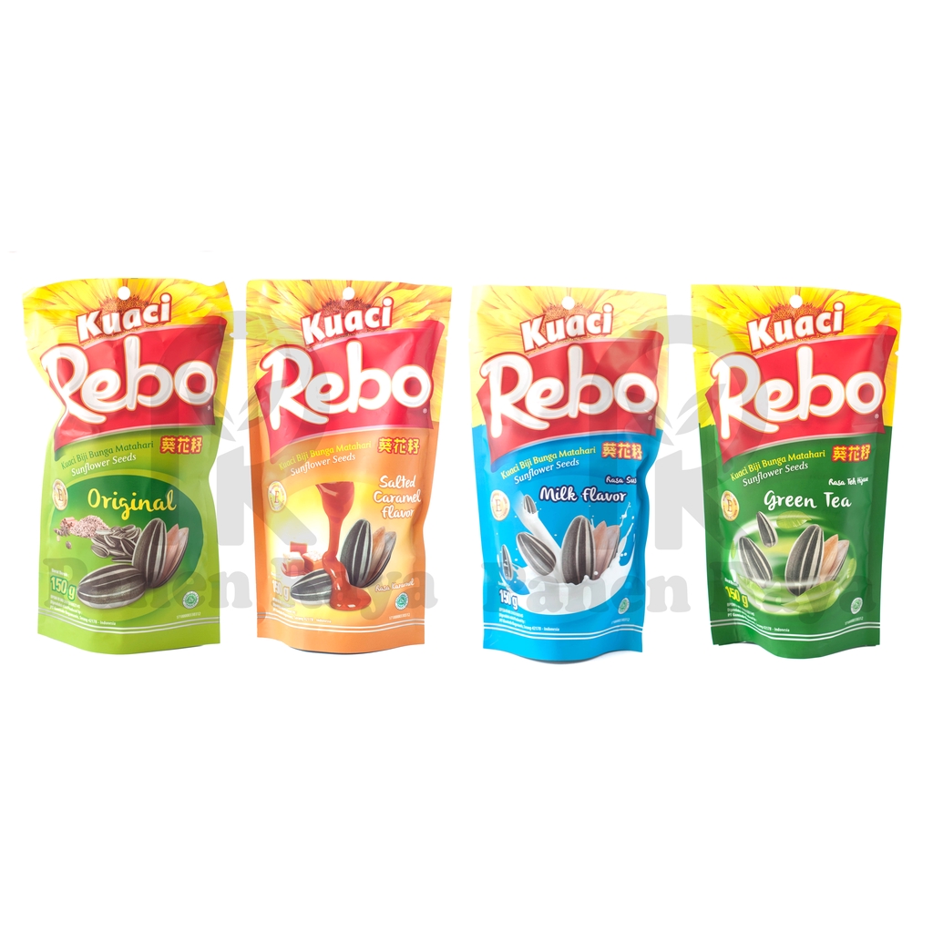 

Kuaci Biji Bunga Matahari Kwaci Rebo 140gr