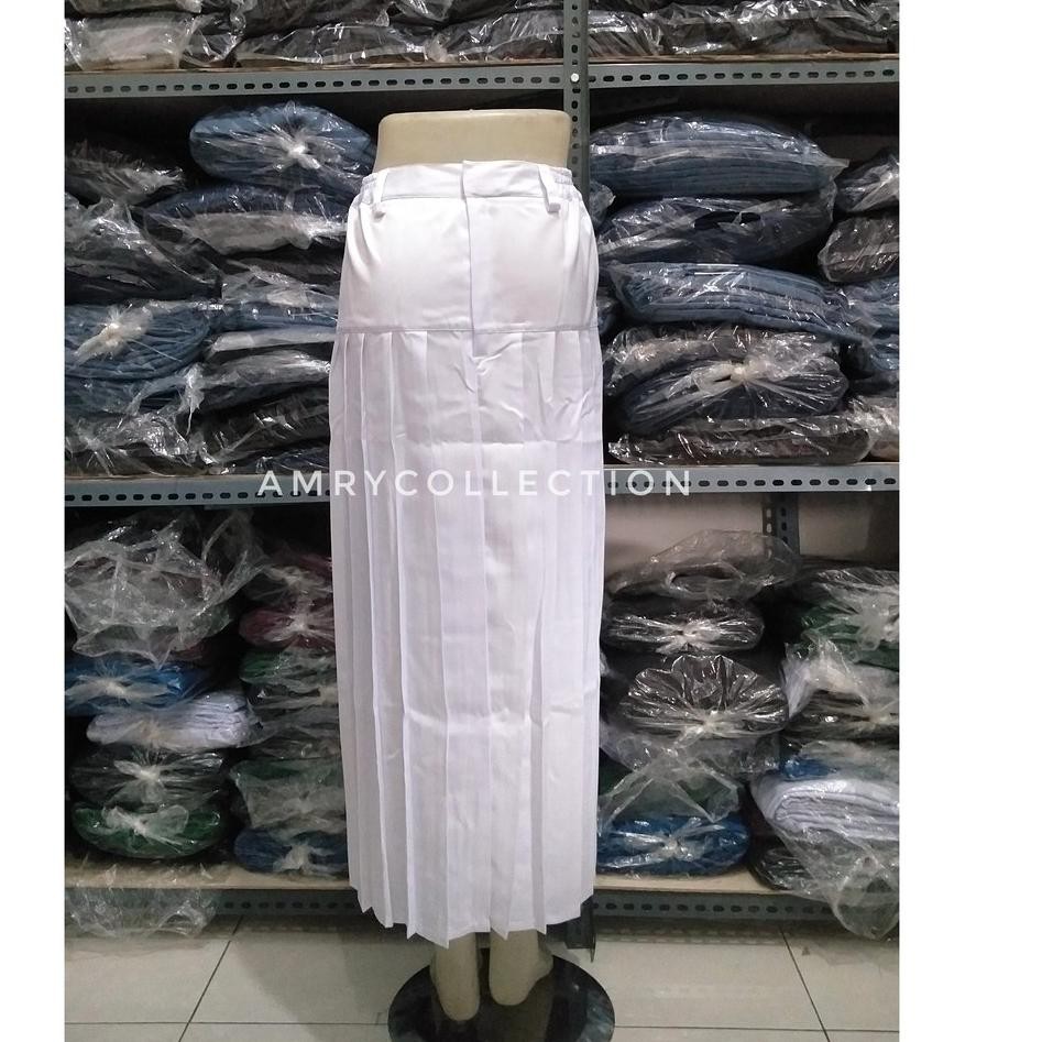 Jual Terlaris.. Rok sekolah Rok Panjang SD model Pinggang Bawah Hitam ...