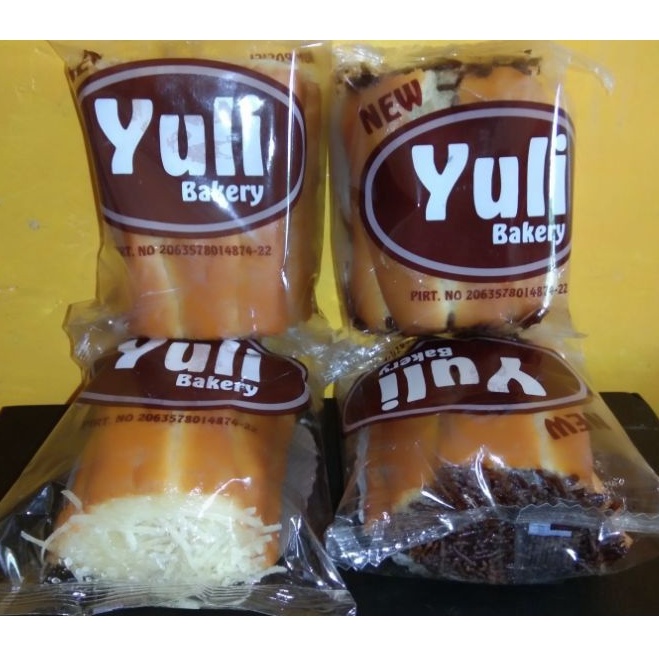 

Roti Yuli Bakery 1 dus isi 50 rasa coklat kacang keju