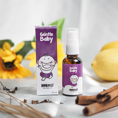 GENTLE BABY IMMBOOST / MINYAK TELON / ESSENTIAL OIL AROMATHERAPY / OBAT MENINGKATKAN IMUN DAYA TAHAN DAN KEKEBALAN TUBUH  UNTUK PERAWATAN BAYI